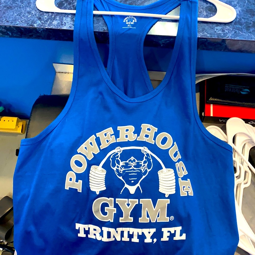 Bodybuilding stringer - powerhouse gym